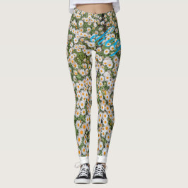 Leggings flower レギンス 