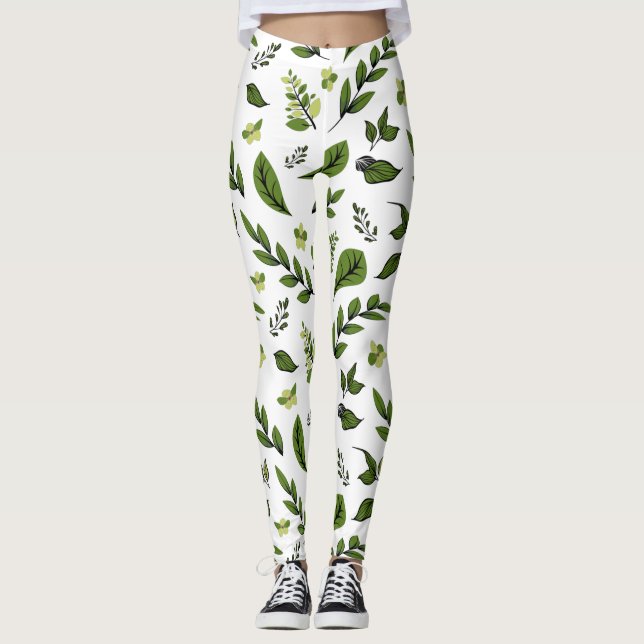 Leggings Flower Design Series 4 (Anverso)