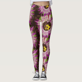 Leggings flower picture legings
