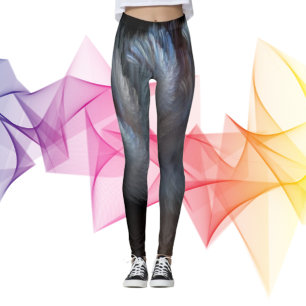 Leggings Flujo abstracto