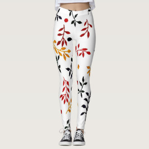 Leggings Flujo floral: piernas estampadas