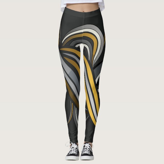 Leggings Flujo obsidiano (Anverso)