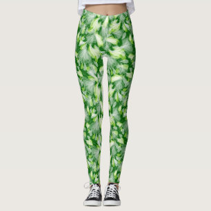 Leggings "follaje"