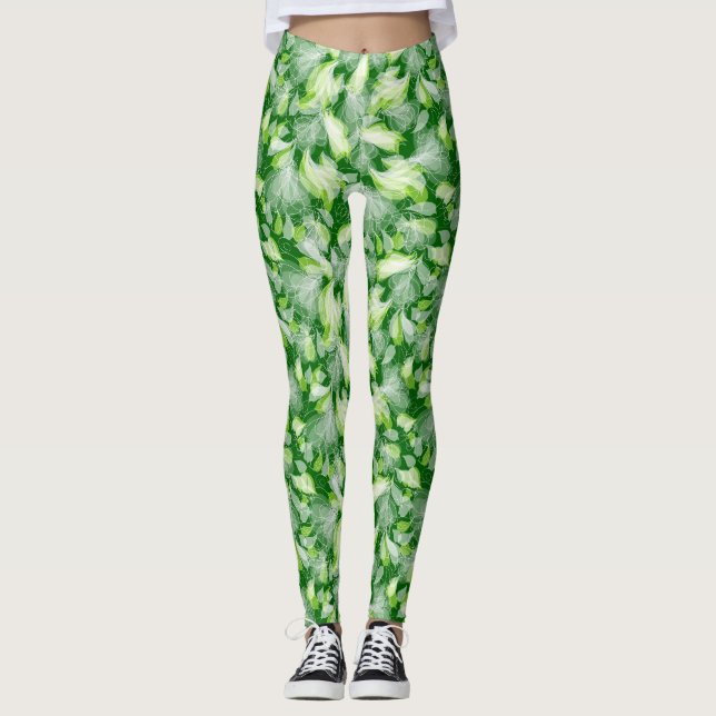Leggings "follaje" (Anverso)
