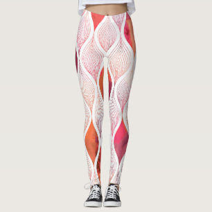 Leggings Folletos acuáticos modernos, sin inconvenientes.
