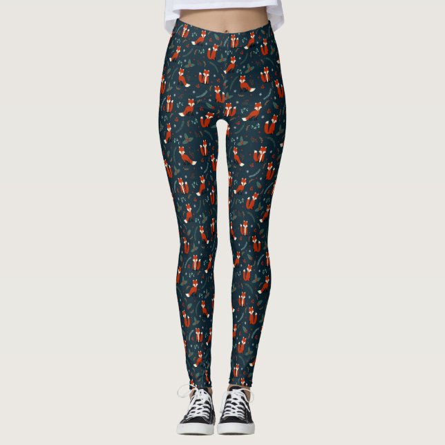 Leggings Folly Fox Cuties (Anverso)