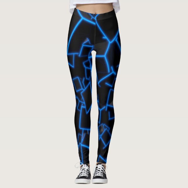 Leggings Fondo abstracto de Cubs (Anverso)
