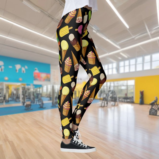 Leggings Fondo de Crema de Hielo (Subido por el creador)