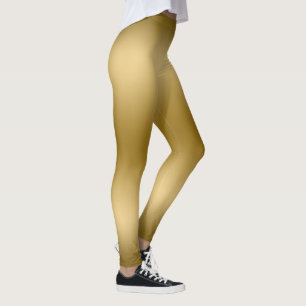 Leggings Fondo de gradiente dorado