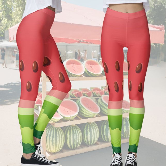 Leggings Fondo de la sandía (Subido por el creador)