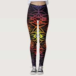 Leggings Fondo de pantalla de Eclipse ( Arcoíris )