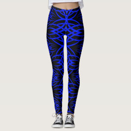 Leggings Fondo de pantalla de Eclipse ( Azul )