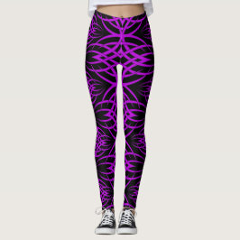 Leggings Fondo de pantalla de Eclipse ( Morado )