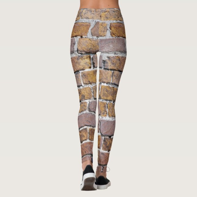 Leggings Fondo del muro de ladrillos (Reverso)