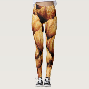Leggings Fondo del pan: Ilustracion de alimentos básicos