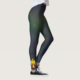 Leggings Fondo del Rey de la Galaxia de la Tierra TSDS