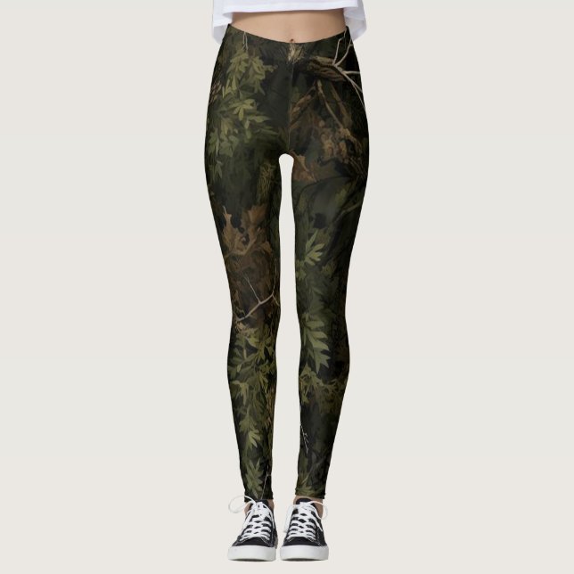Leggings Forest Camo Pattern (Anverso)