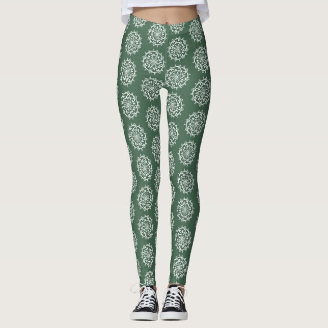 Leggings Forest Mandala (Anverso)