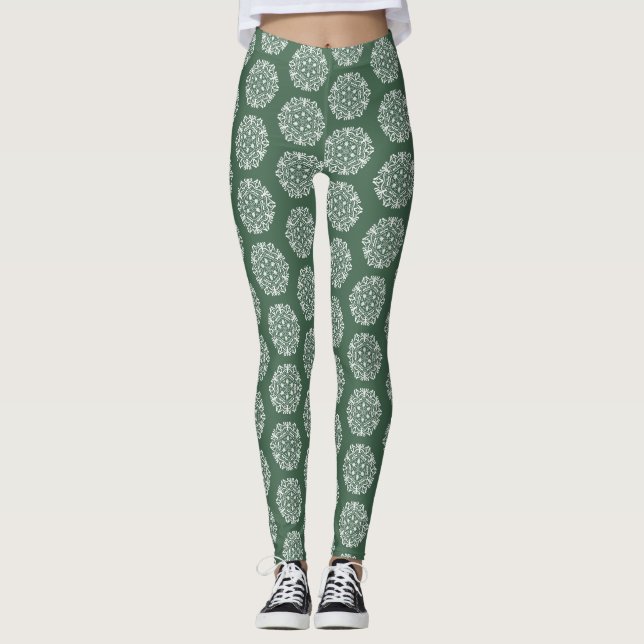 Leggings Forest Mandala (Anverso)