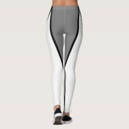 Leggings Forma y curvas triple color, blanco, gris, negro