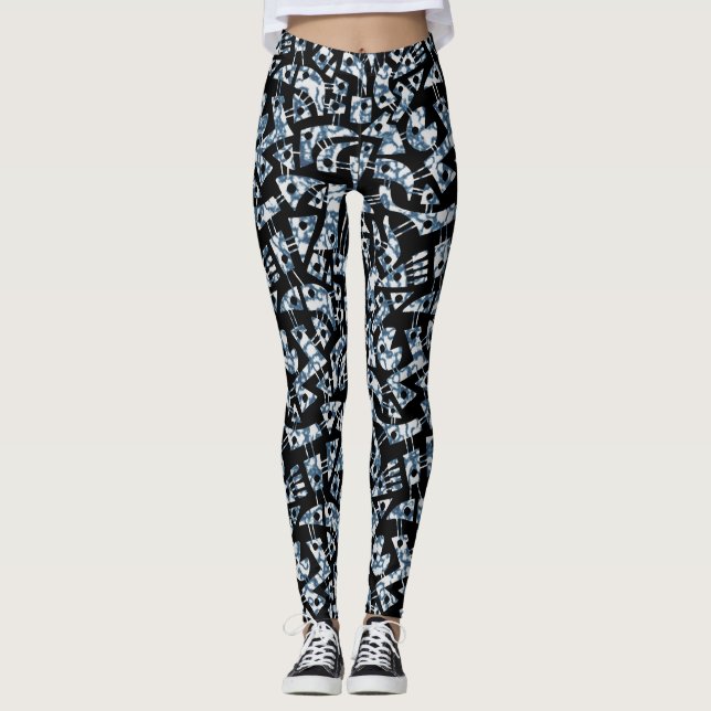 Leggings Formas abstractas 180318 - Nube (Anverso)