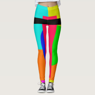 Leggings Formas coloreadas