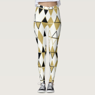 Leggings Formas coloreadas, patrón abstracto geométrico