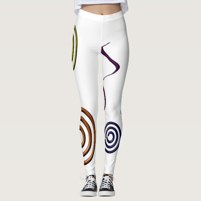 Leggings Formas coloridas (Anverso)