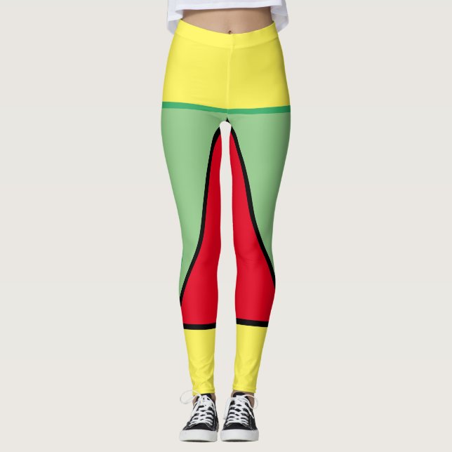 Leggings formas coloridas (Anverso)