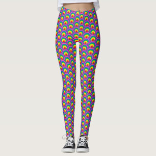 Leggings Formas coloridas abstractas