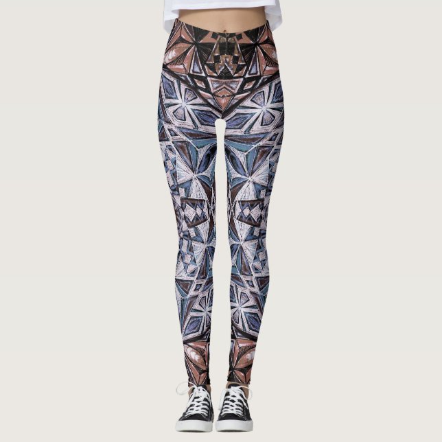 Leggings Formas de Cristal (Anverso)