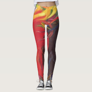 Leggings Formas de lucha de Franz Marc