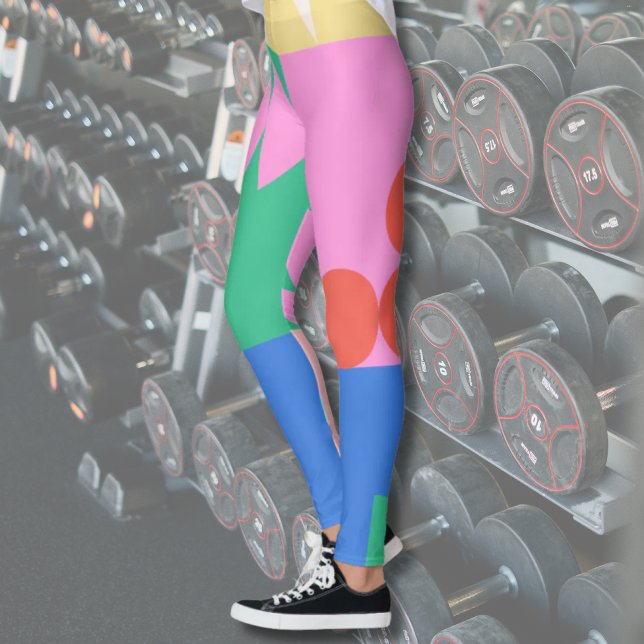 Leggings Formas Geométricas Abstractas (Subido por el creador)