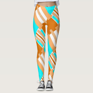 Leggings Formas geométricas cortadas de papel