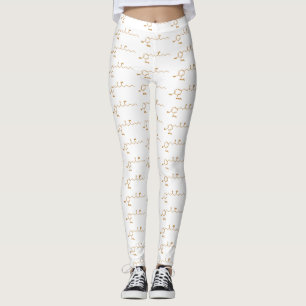 Leggings Fórmula química de la Molécula Ginger Gingerol