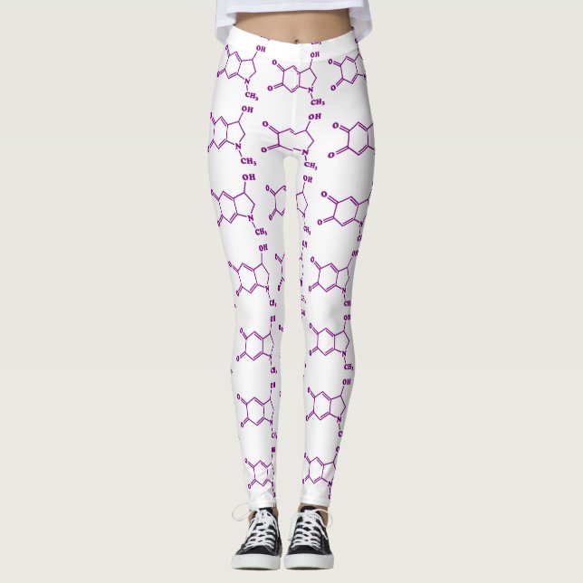 Leggings Fórmula química molecular de Adrenocromo (Anverso)