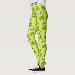 Leggings Formularios en verde sobre las leyendas