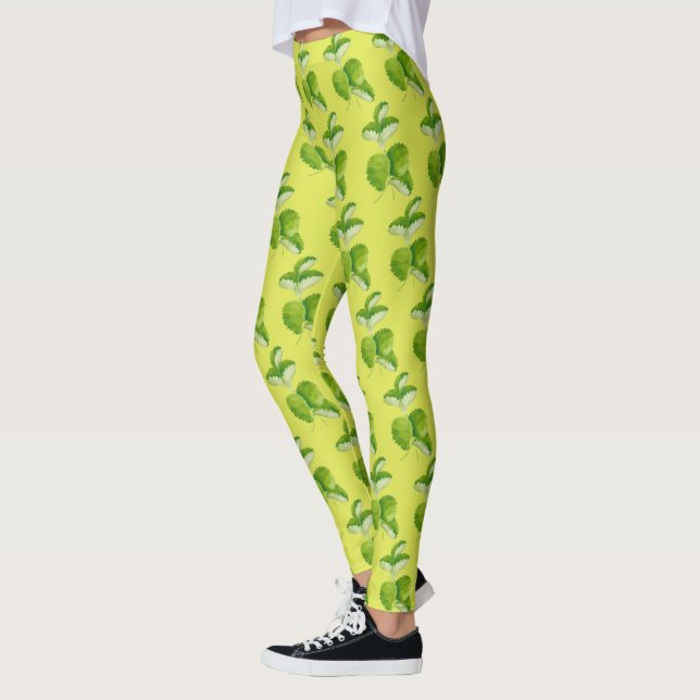Leggings Formularios en verde sobre las leyendas (Izquierda)