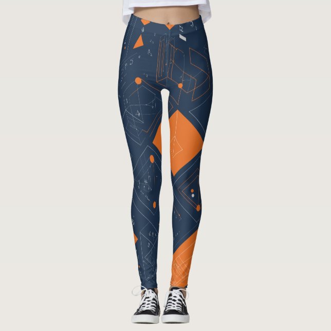 Leggings Fórmulas y símbolos (Anverso)