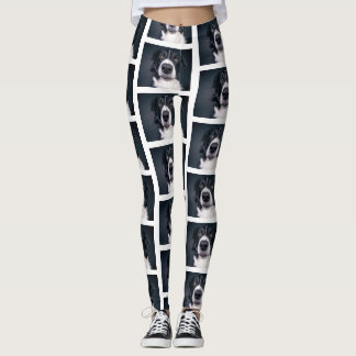 Leggings Foto de perro personalizado