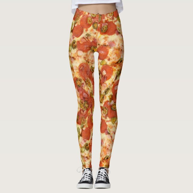 Leggings foto entera deliciosa del jalapeno de los (Anverso)