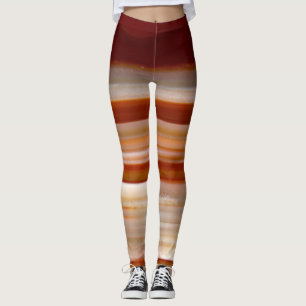 Leggings Fotografía de Agate Slice pulida