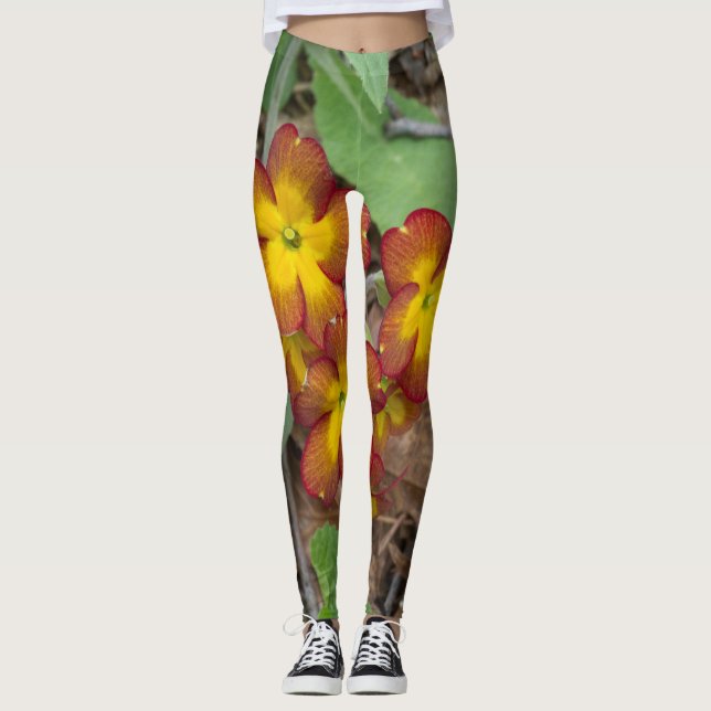 Leggings Fotografía de flores (Anverso)