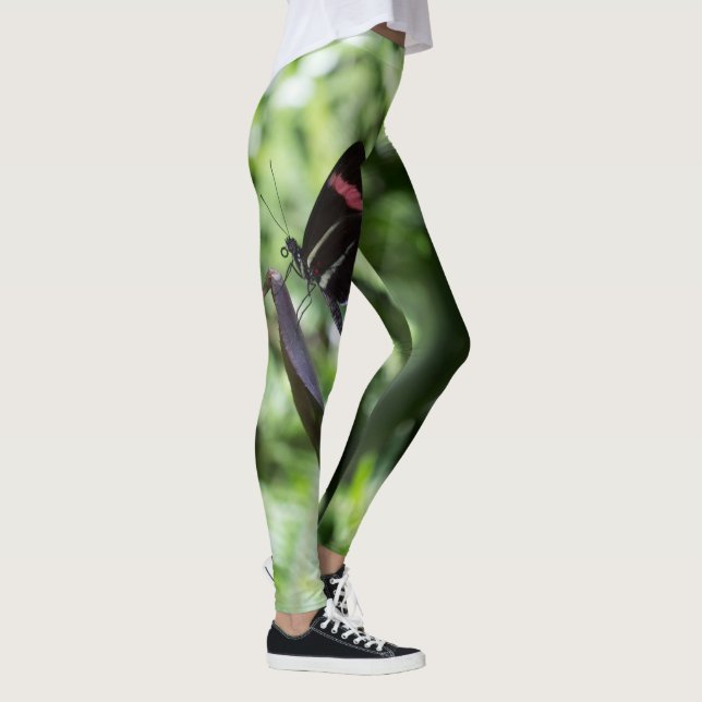 Leggings Fotografía de mariposa (Derecha)