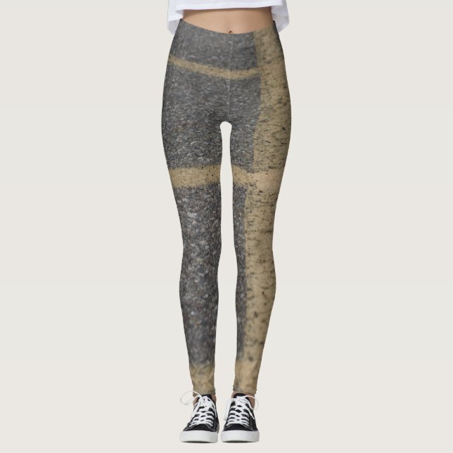 Leggings Fotografía de Pavement (Anverso)