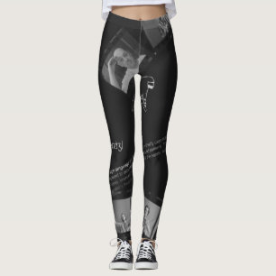 Leggings Fotograma de lenguaje de Rótulo