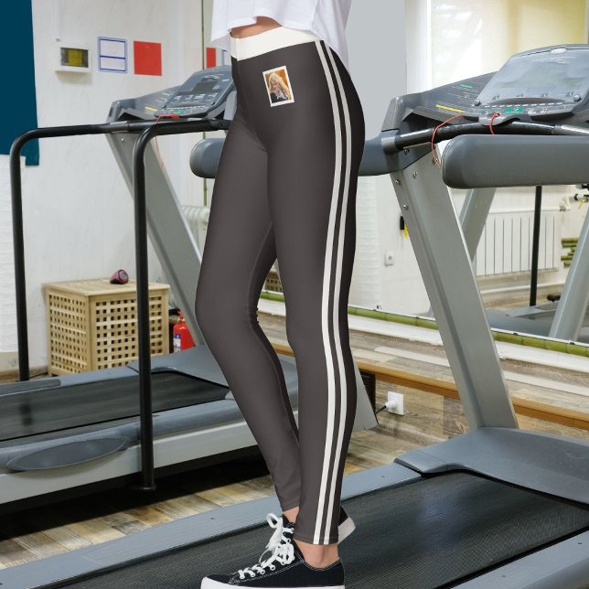Leggings Fotos de Mascotas Personalizadas Profundo Carbón F (Subido por el creador)