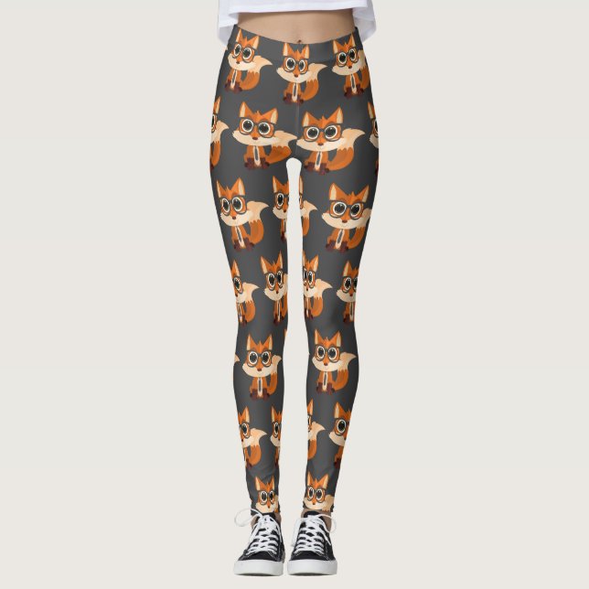 Leggings Fox Nerd (Anverso)