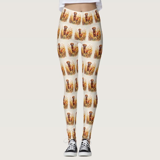 Leggings Fox Red Labrador Retriever Dog (Anverso)
