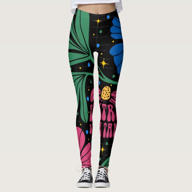 Leggings Foxtrot Delta Tango Flower Boho (Anverso)